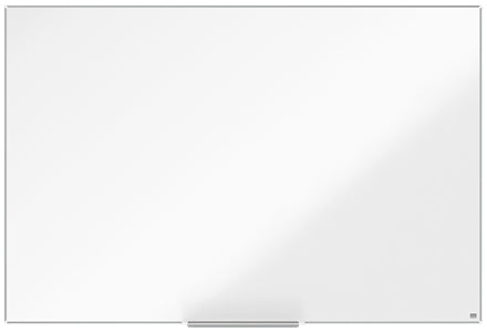 Nobo Whiteboard – 150 × 100 cm, Emaille, magnetisch, Aluminiumrahmen, Wandmontage