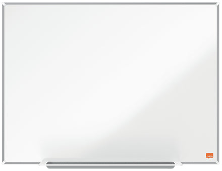 Nobo Whiteboard – 60 × 45 cm, Emaille, magnetisch, Aluminiumrahmen, Wandmontage