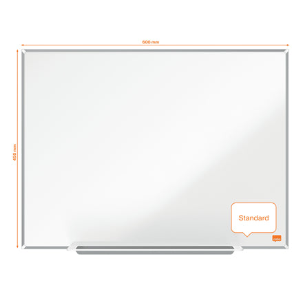 Nobo Impression Pro Whiteboard – Stahl, magnetisch – 60 × 45 cm