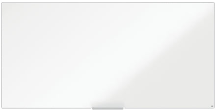 Nobo Whiteboard – 240,1 × 118,5 cm, lackierter Stahl, magnetisch, Wandmontage, inkl. Stifteablage, Marker