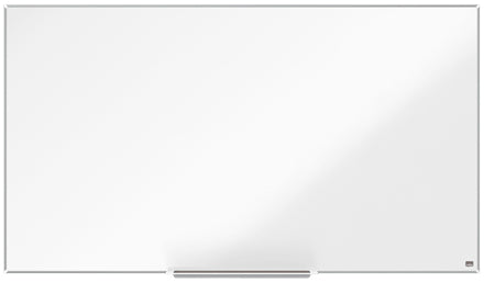 Nobo Whiteboard – 122 × 69 cm, Emaille, magnetisch, Aluminiumrahmen, Wandmontage