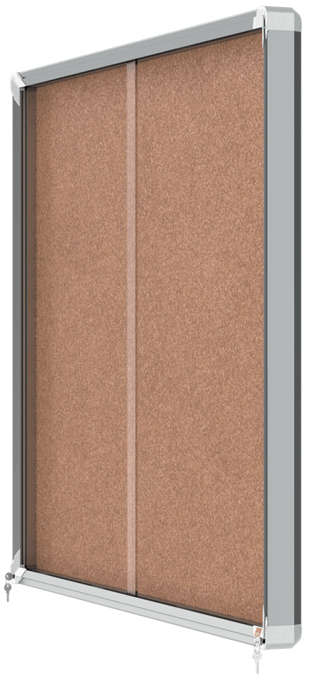 Nobo Pinnwand – Kork, Aluminiumrahmen – 114 × 97 cm