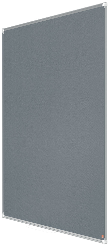 Nobo Pinnwand – Filz, Alurahmen – 150 × 120 cm, Grau, Premium Plus