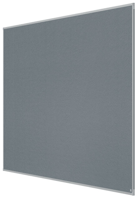 Nobo Pinnwand – Filz, Alurahmen – 240 × 120 cm, Grau, Essence