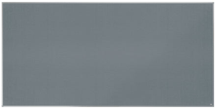 Nobo Pinnwand – Filz, Alurahmen – 240 × 120 cm, Grau, Essence