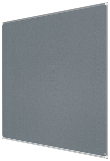 Nobo Pinnwand – Filz, Alurahmen – 240 × 120 cm, Grau, Premium Plus