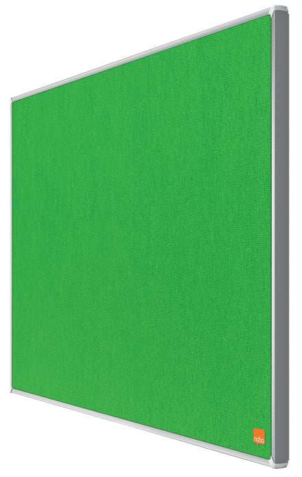 Nobo Pinnwand – Filz, Alurahmen – 71 × 40 cm, Grün, Impression Pro Widescreen