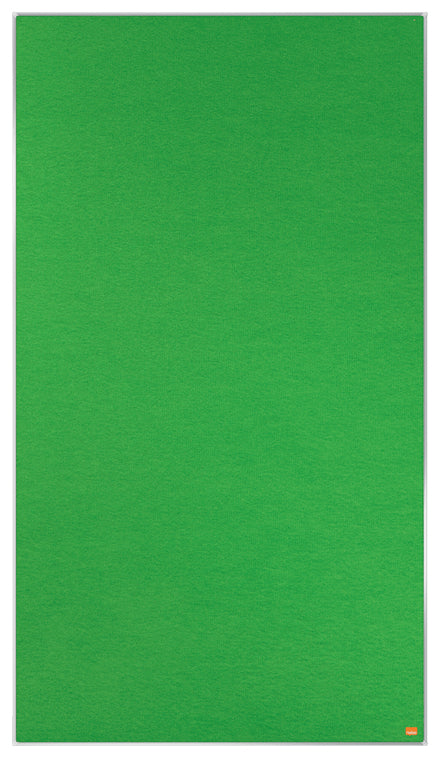 Nobo Pinnwand – Filz, Alurahmen – 71 × 40 cm, Grün, Impression Pro Widescreen