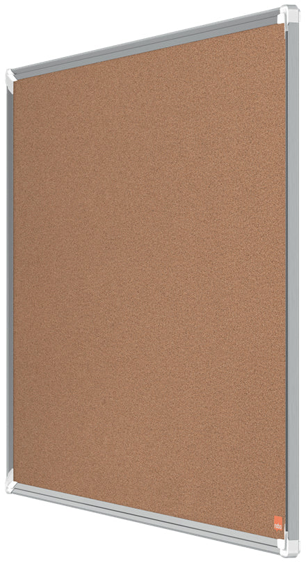 Nobo Pinnwand – Kork, Aluminiumrahmen – 90 × 60 cm, Premium Plus