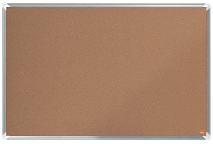 Nobo Pinnwand – Kork, Aluminiumrahmen – 90 × 60 cm, Premium Plus