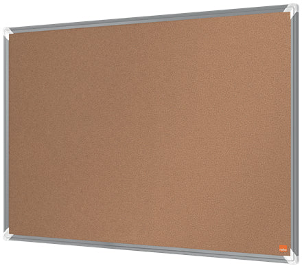 Nobo Pinnwand – Kork, Aluminiumrahmen – 90 × 60 cm, Premium Plus