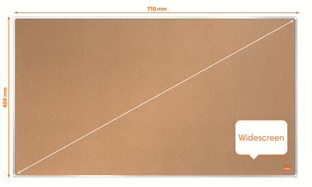 Nobo Pinnwand – Kork – 71 × 40 cm