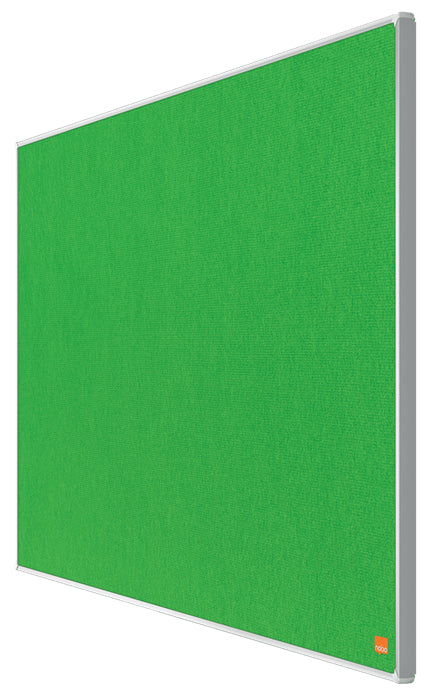 Nobo Filztafel Impression Pro Widescreen – 89,8 × 51 cm – grün, Alurahmen