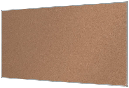Nobo Pinnwand – Kork, Aluminiumrahmen – 240 × 120 cm, Essence
