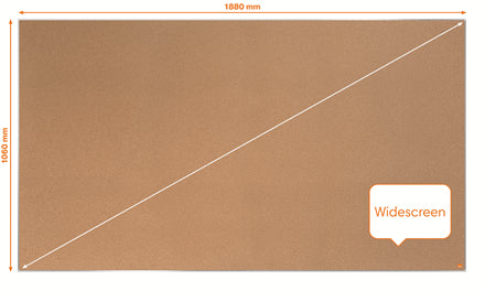 Nobo Pinnwand – Kork – 188 × 106 cm