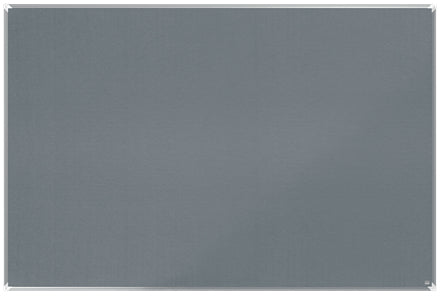 Nobo Pinnwand – Filz, Alurahmen – 180 × 120 cm, Grau
