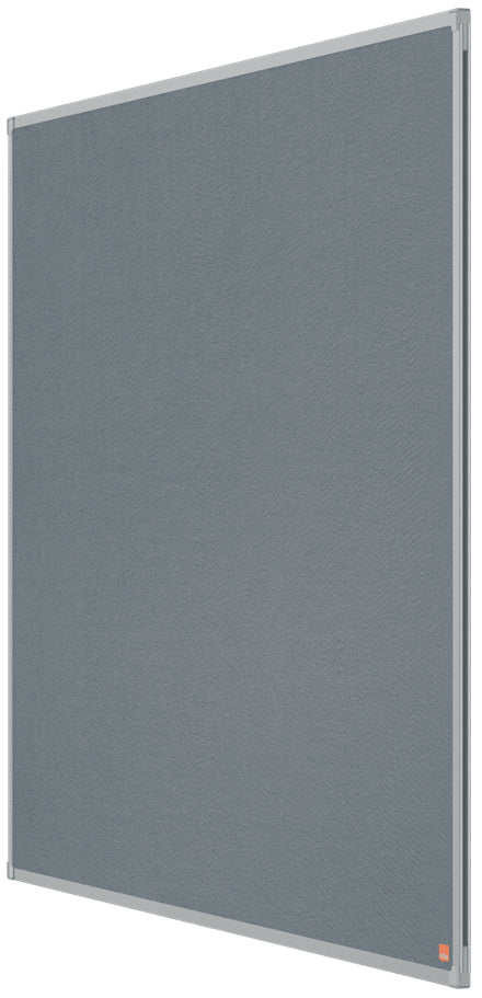Nobo Pinnwand – Filz, Alurahmen – 121 × 90,5 cm, Grau, Essence
