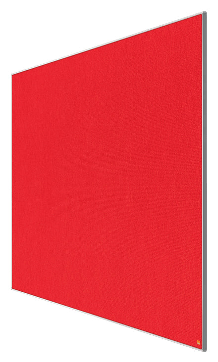 Nobo Pinnwand – Filz, Alurahmen – 189,4 × 107,1 cm, Rot, Impression Pro Widescreen