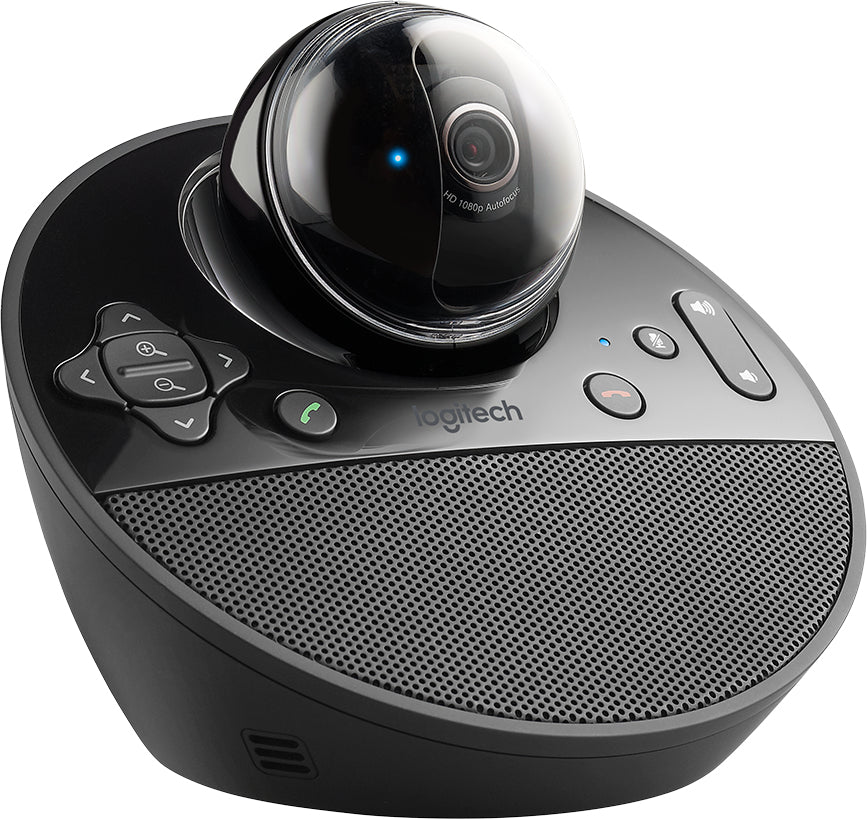 Logitech BCC950 – Konferenzkamera – Full HD 1080p, bis 30 fps, PTZ, 1,2× digitaler Zoom, 78° Sichtfeld, Schwarz