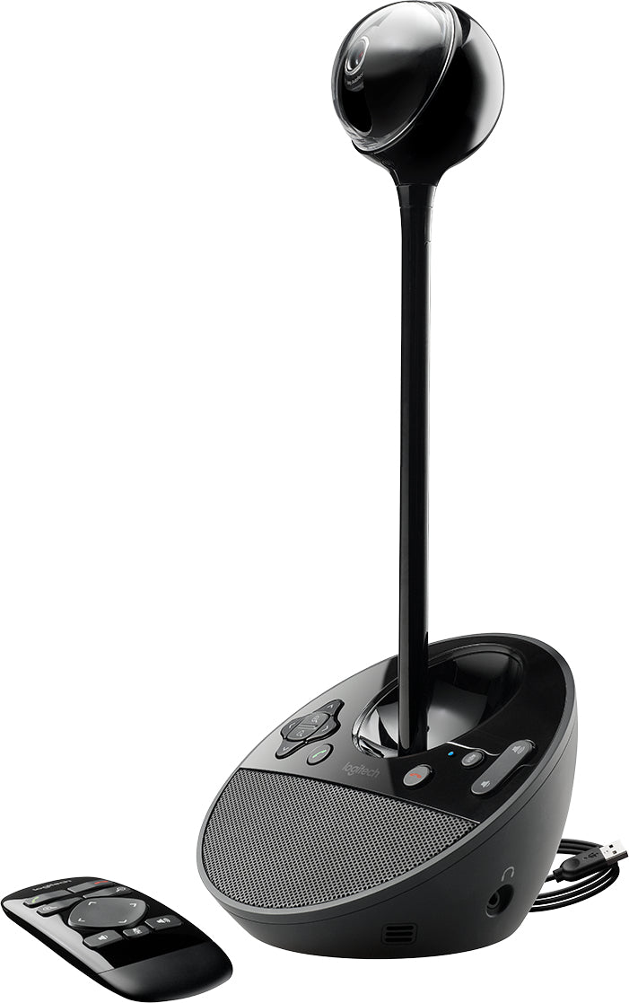 Logitech BCC950 – Konferenzkamera – Full HD 1080p, bis 30 fps, PTZ, 1,2× digitaler Zoom, 78° Sichtfeld, Schwarz