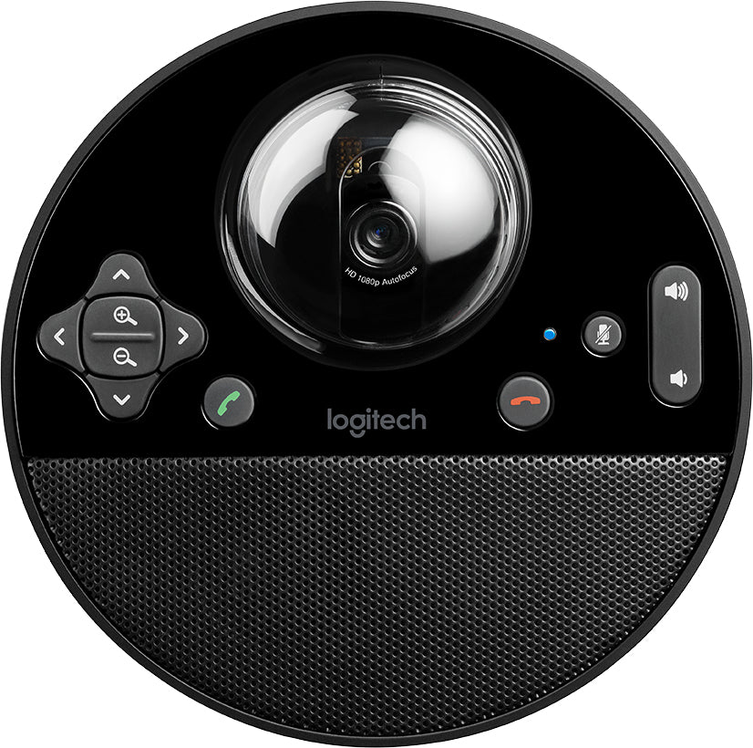 Logitech BCC950 – Konferenzkamera – Full HD 1080p, bis 30 fps, PTZ, 1,2× digitaler Zoom, 78° Sichtfeld, Schwarz