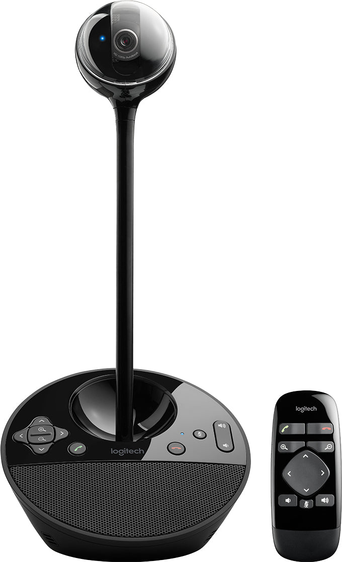 Logitech BCC950 – Konferenzkamera – Full HD 1080p, bis 30 fps, PTZ, 1,2× digitaler Zoom, 78° Sichtfeld, Schwarz