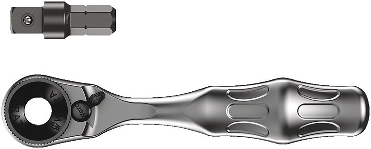 Wera Zyklop Mini – Bithalter 1/4", mit Ratsche, 180 mm – 8001 A