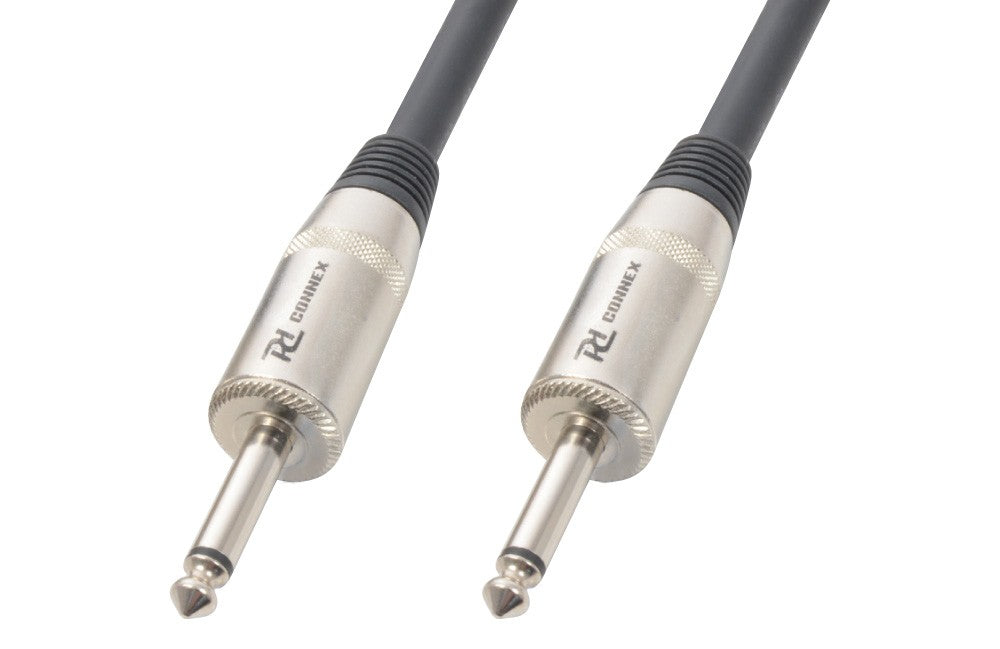 PD-Connex 6,3-mm-Klinkenkabel – Stecker zu Stecker – 10 m, 2×1,5 mm²