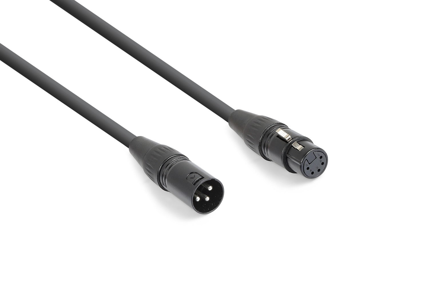 PD-Connex XLR-Kabel – 3-pol M zu 5-pol F – 0,1 m, für DMX