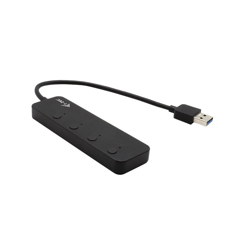 i-tec USB-Hub – 4× USB-A, für Windows/Mac/Linux