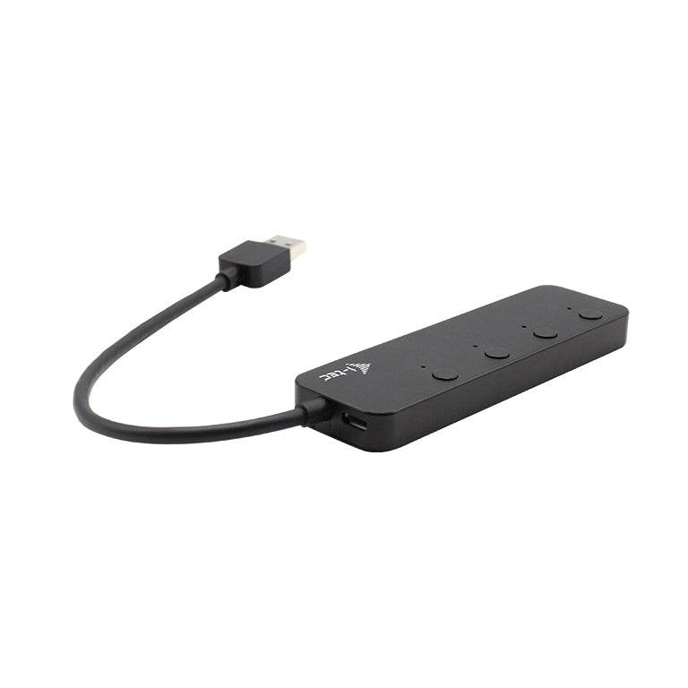 i-tec USB-Hub – 4× USB-A, für Windows/Mac/Linux