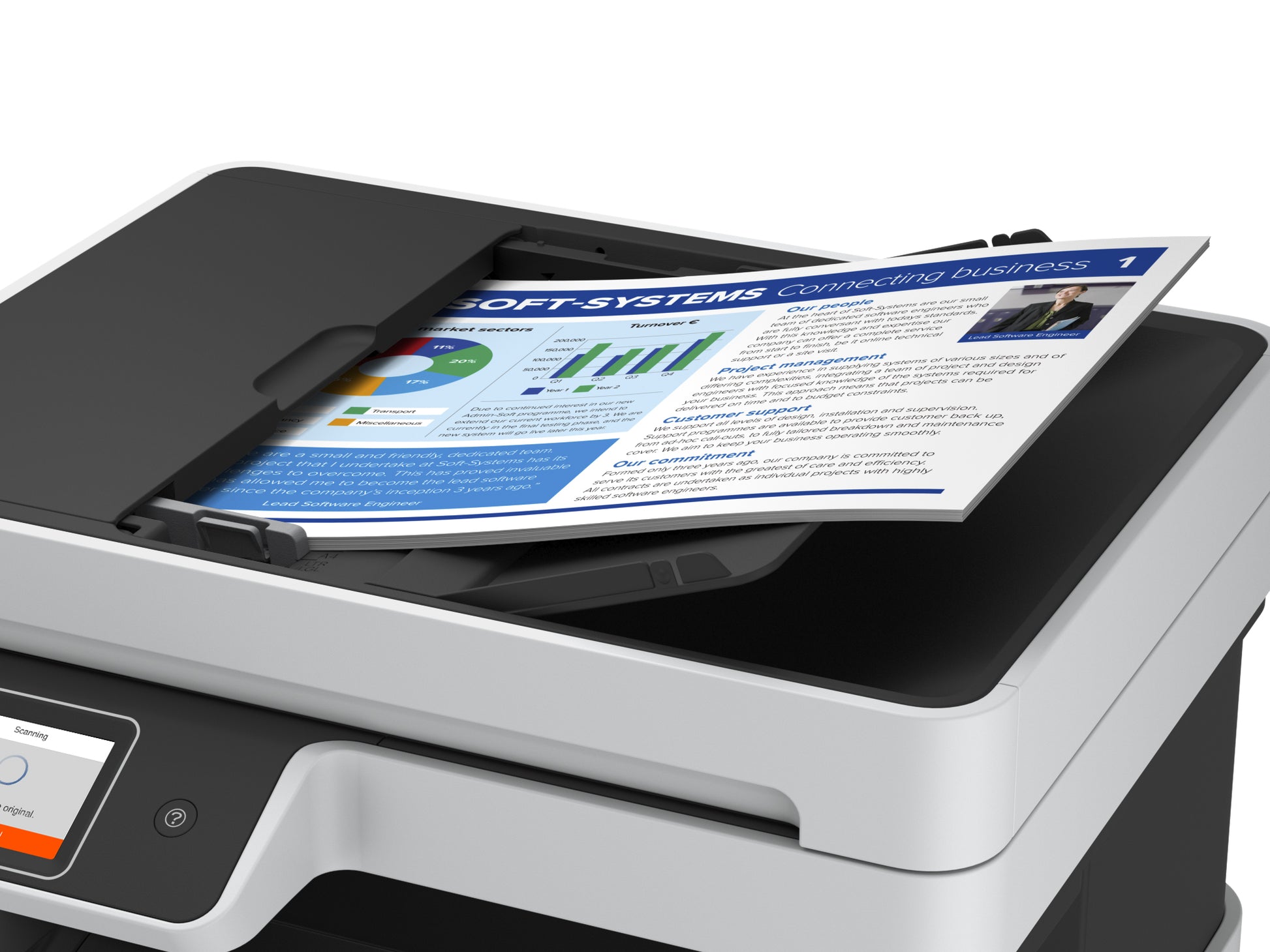 Epson EcoTank ET-5170 – Farbiges Tintenstrahl-MFP A4, 4-in-1