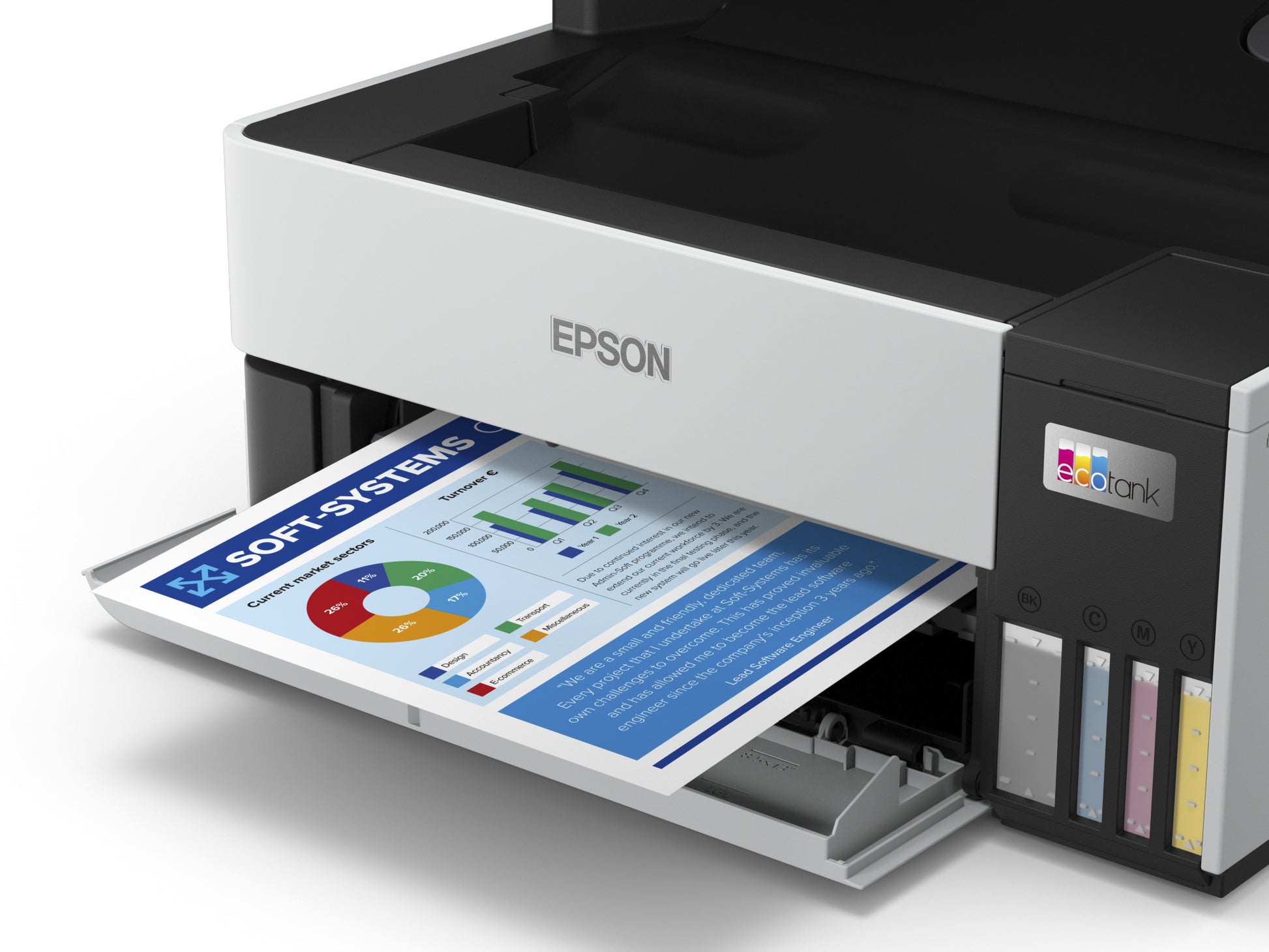 Epson EcoTank ET-5170 – Farbiges Tintenstrahl-MFP A4, 4-in-1