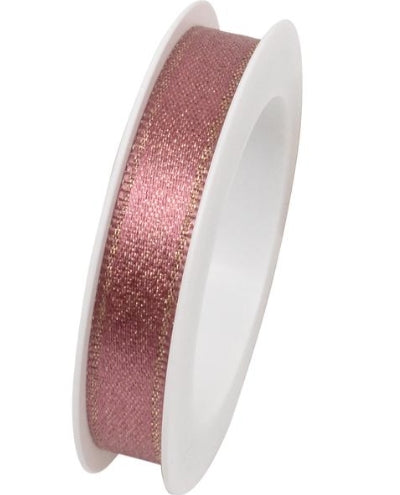 Braun + Company Geschenkband Brilliant Rosa – 10 mm × 3 m