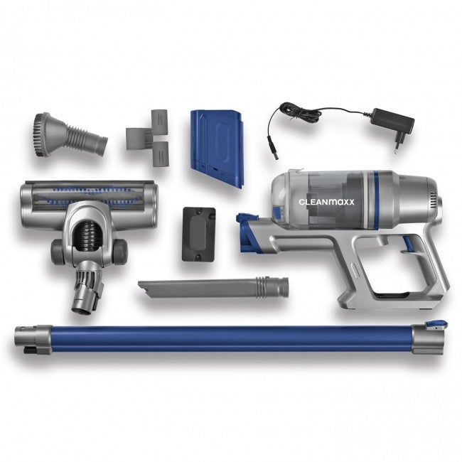 MAXXMEE Stabstaubsauger – 2-in-1, 0,8 l, Akkubetrieb, 2 Stufen