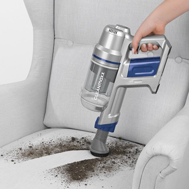 MAXXMEE Stabstaubsauger – 2-in-1, 0,8 l, Akkubetrieb, 2 Stufen
