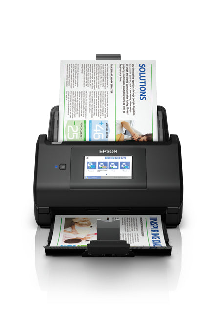 Epson WorkForce ES-580W – Dokumentenscanner, A4, Duplex, 35 ppm, 600 dpi, ADF 200 Blatt, WLAN, USB