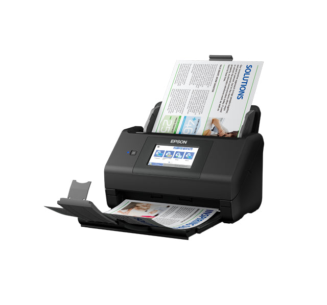 Epson WorkForce ES-580W – Dokumentenscanner, A4, Duplex, 35 ppm, 600 dpi, ADF 200 Blatt, WLAN, USB