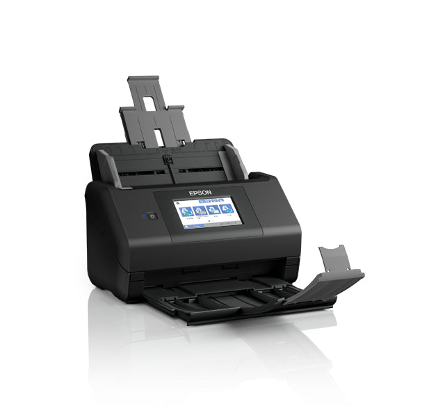 Epson WorkForce ES-580W – Dokumentenscanner, A4, Duplex, 35 ppm, 600 dpi, ADF 200 Blatt, WLAN, USB