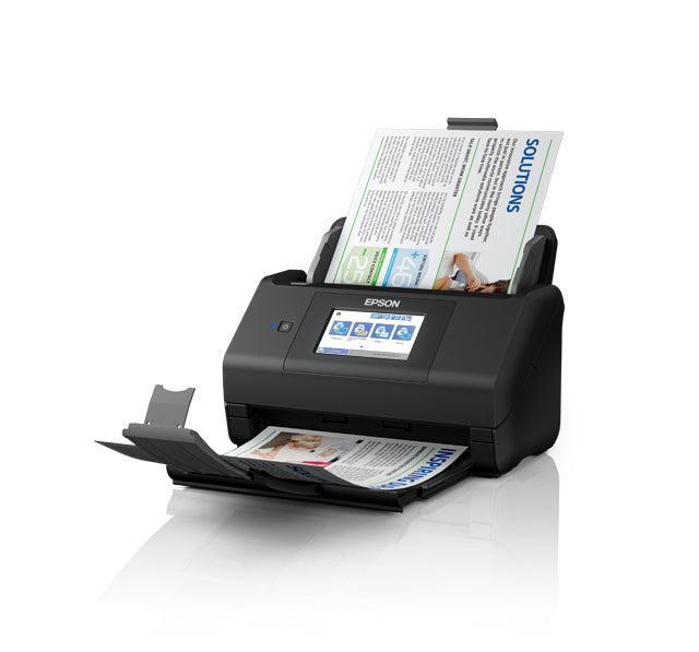Epson WorkForce ES-580W – Dokumentenscanner, A4, Duplex, 35 ppm, 600 dpi, ADF 200 Blatt, WLAN, USB