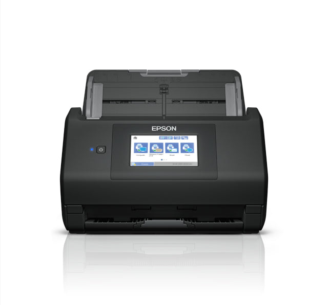 Epson WorkForce ES-580W – Dokumentenscanner, A4, Duplex, 35 ppm, 600 dpi, ADF 200 Blatt, WLAN, USB