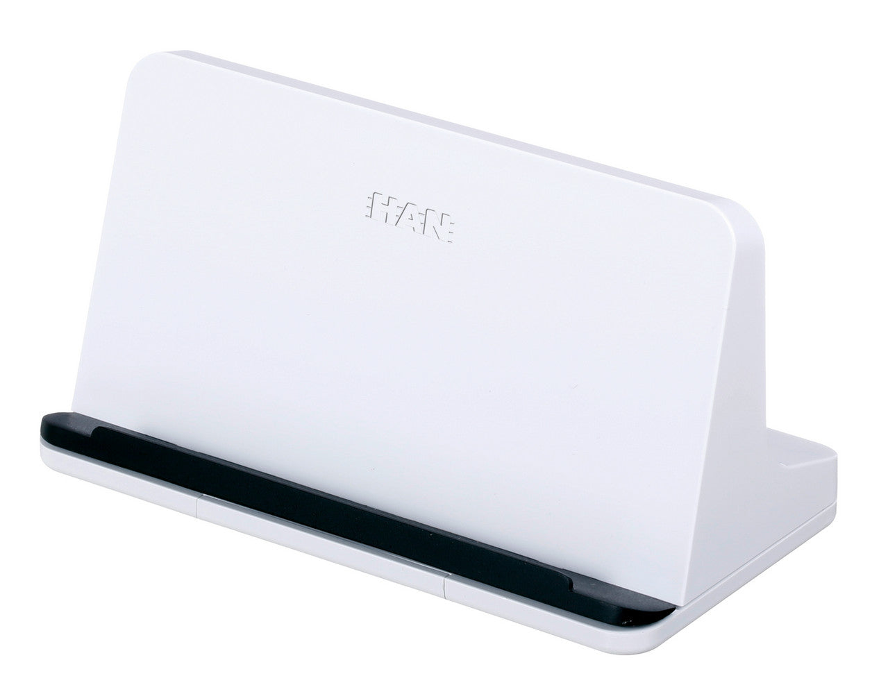 HAN Tablet-Ständer – für Tablets bis 11", mit Ladefunktion – Weiss