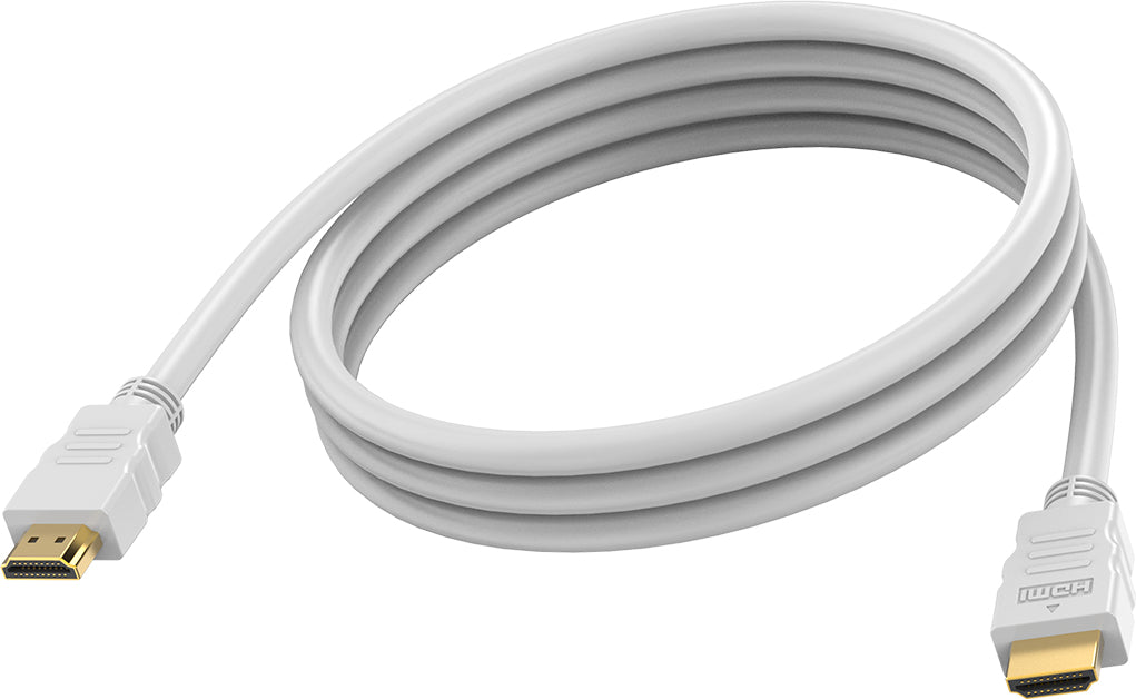 Vision HDMI Kabel HDMI 2.1 8K 30 Hz – 2 m – ARC, Ethernet – Weiss