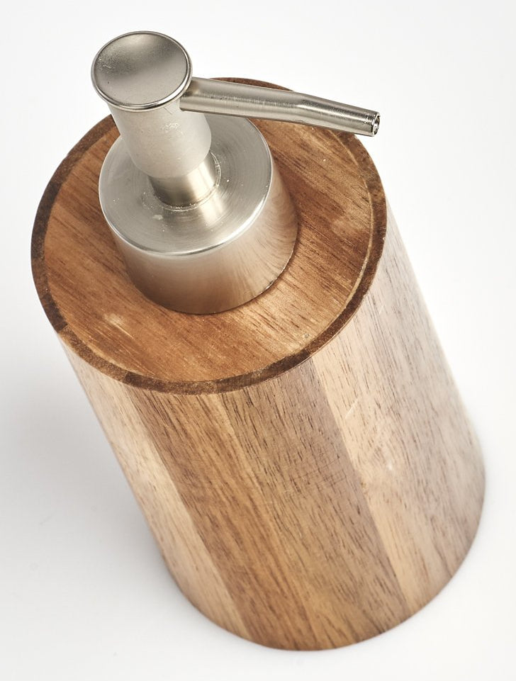 Zeller Present Seifenspender – Akazienholz, Braun, 150 ml