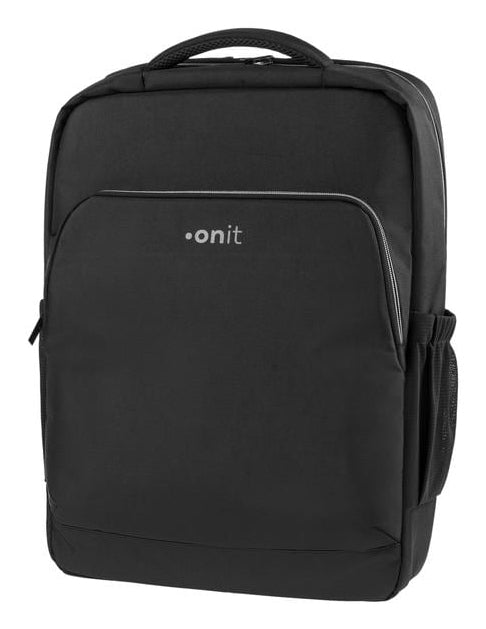 ONIT Notebook-Rucksack bis 15,6" – 14 l, Notebook-Fach – Schwarz