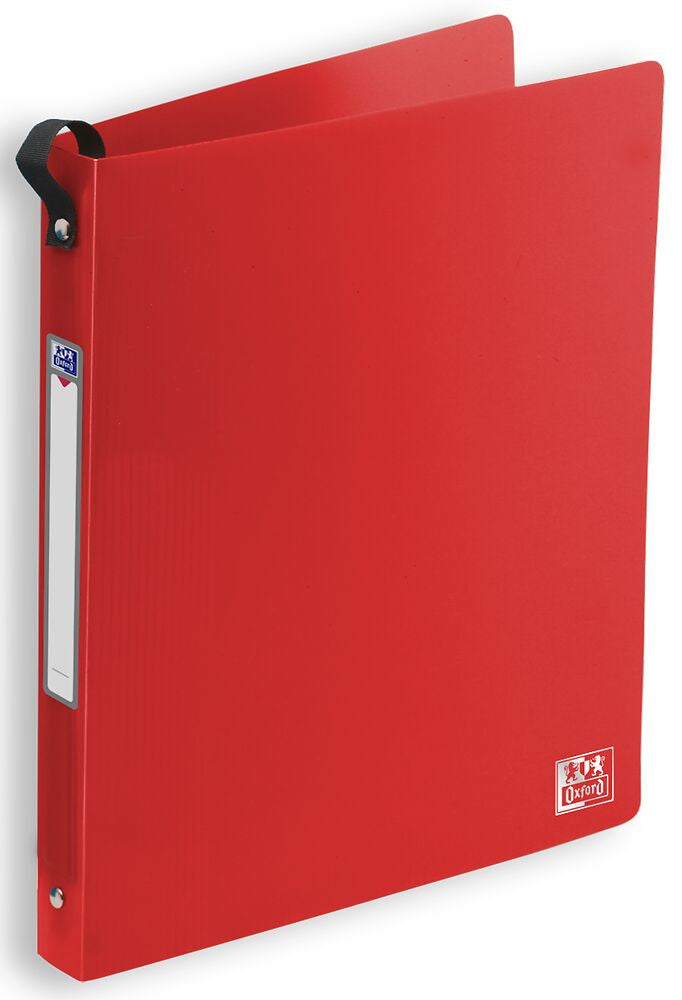 Oxford ELBA School Life Ringbuch – 2-Ring – für A4 – Rückenbreite 3 cm – mehrfarbig – 18 Stk.