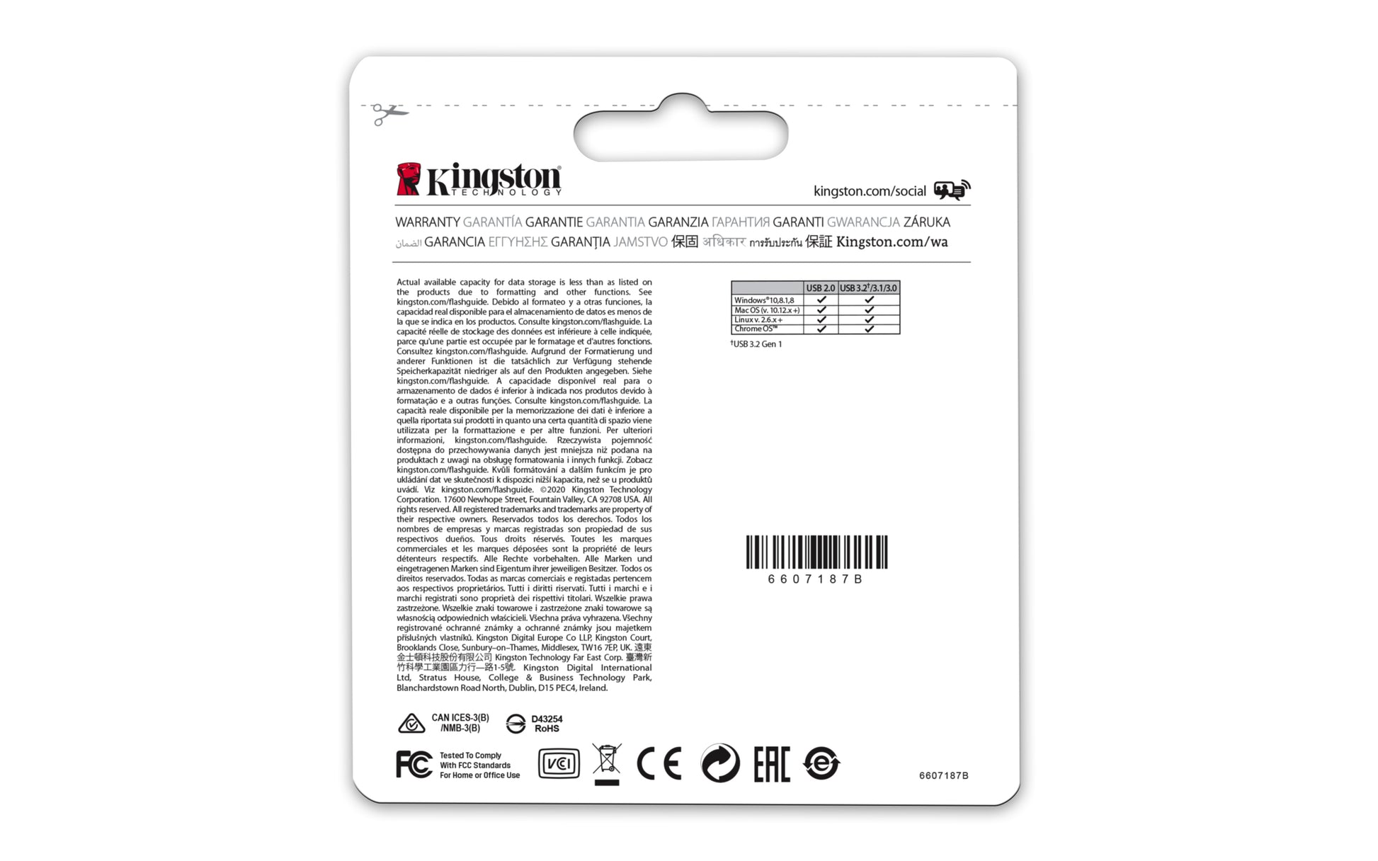 Kingston Technology Kingston DT Micro USB-Stick – 64 GB, USB 3.2 Gen 1, 200 MB/s, Metall