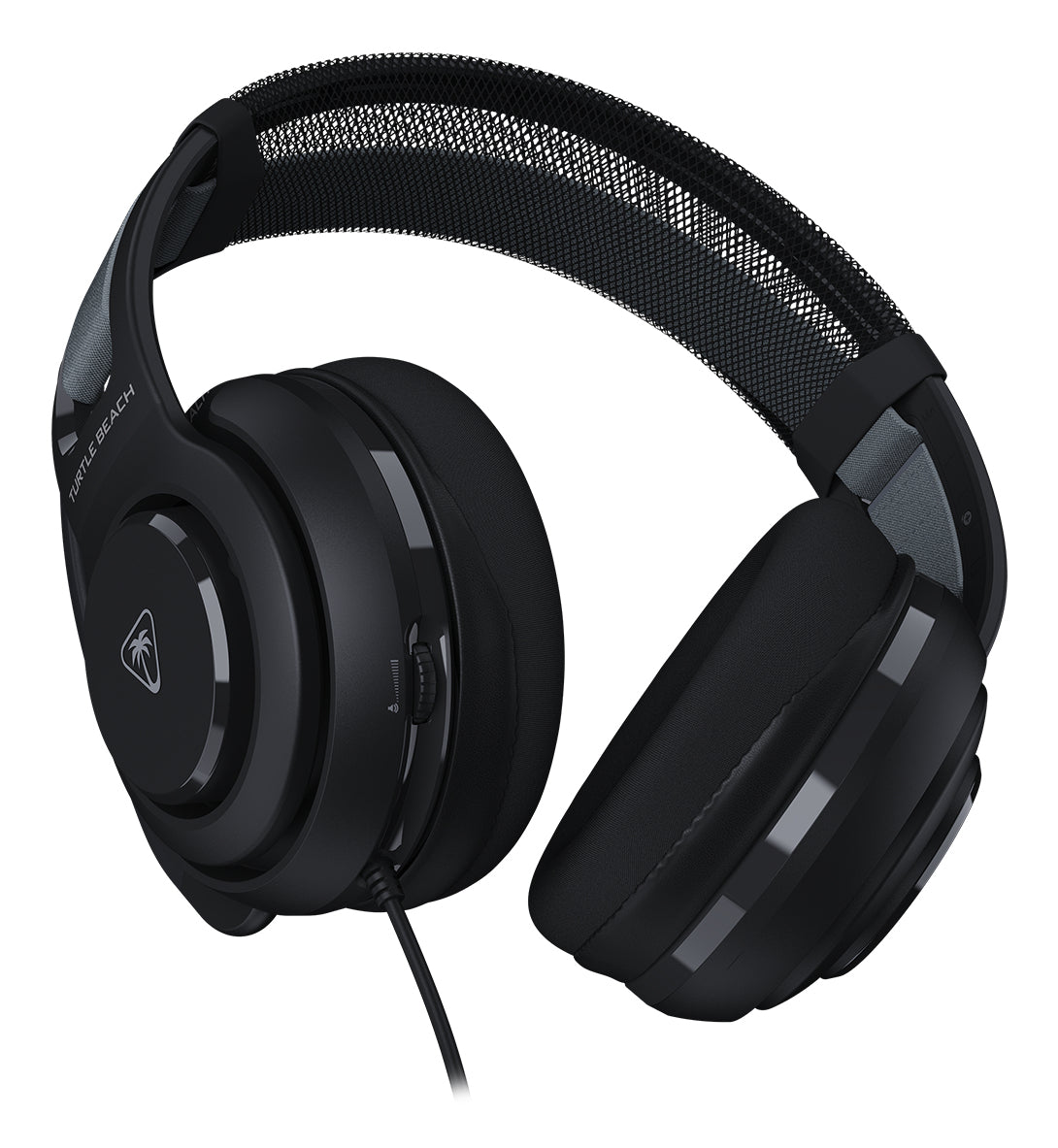 Turtle Beach Atlas 200 – Gaming-Headset – 3,5 mm, USB-A-Adapter, Waves 3D Audio – Schwarz