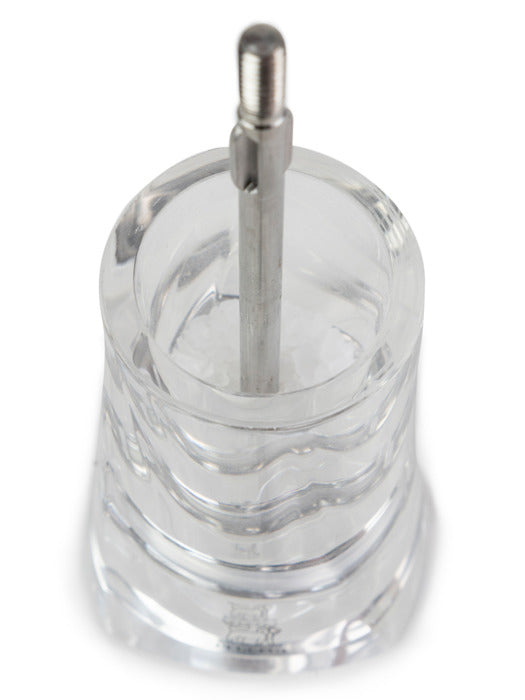 Peugeot Ouessant – Salz-/Pfeffermühle 14 cm, Acryl/Edelstahl, transparent