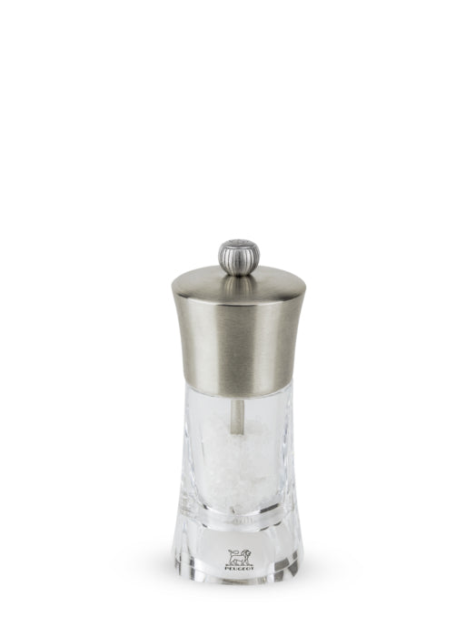 Peugeot Ouessant – Salz-/Pfeffermühle 14 cm, Acryl/Edelstahl, transparent